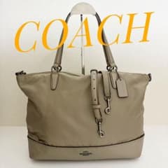 【レア品】COACH ショルダーバッグ トートバッグ ナイロン 2wayのサムネイル