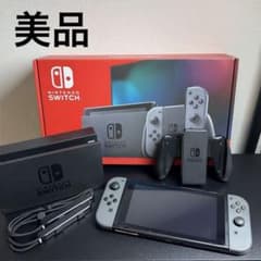美品】Nintendo Switch グレー Joy-Conへこみなし - メルカリ
