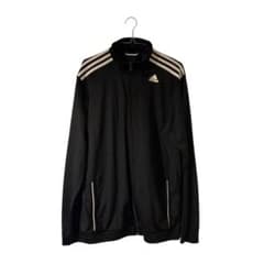 adidas 黒 ジップアップジャケットのサムネイル