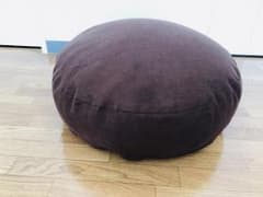 FIBER ART STUDIO リネンクッションチェア ダークブラウンのサムネイル