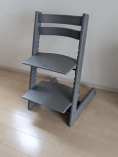 Stokke Tripp Trapp ベビーチェア グレーのサムネイル