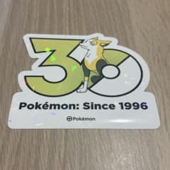 ⭐️韓国限定⭐️ポケモン30周年記念ステッカー パルスワンのサムネイル