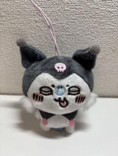 モモンガ クロミ ぬいぐるみ マスコット ストラップ ちいかわのサムネイル