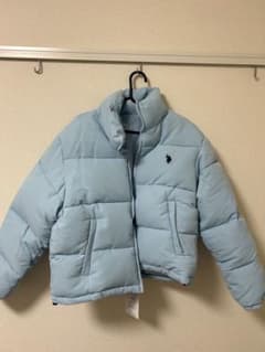 U.S.POLO ASSN.ラルフローレンライトブルーダウンジャケット - メルカリ