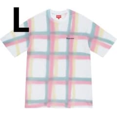 Supreme Sprayed Plaid S/S Top Lのサムネイル
