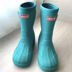 Coleman　キッズ長靴　20cm エメラルドグリーンのサムネイル