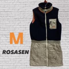 ROSASEN ゴルフウェア ボアベスト キルティングワンピース Mサイズのサムネイル