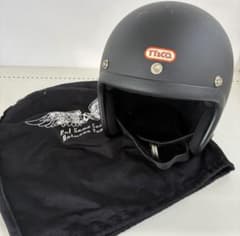 TT&CO スーパーマグナム スタンダード　半ツヤブラック　ジェットヘルメット TT&CO スーパーマグナム スタンダード 半ツヤブラック ジェット