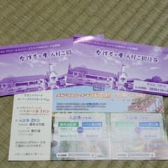 なばなの里　入村チケット　オマケ付きのサムネイル