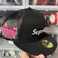 Supreme 59FIFTY キャップ ブラック 7 5/8のサムネイル