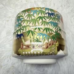 桑野むつ子作品　十二ヶ月　コレクション　抹茶碗　茶碗 桑野むつ子 十二ヶ月 抹茶碗 茶碗 1月 河竹 金彩 - メルカリ