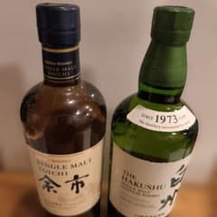 ニッカ 余市 サントリー 白州 シングルモルト ウイスキー 2本セット ニッカ 余市 & サントリー 白州 2本セット - メルカリ