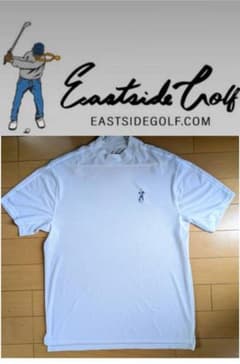 Eastside golf ゴルフモックネック XL ホワイト 半袖 正規のサムネイル