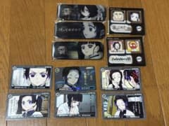 Demon Slayer: Kimetsu no Yaiba - Kocho Shinobu Lottery Prize: Acrylic Can Badge Card UR Set