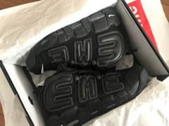 Supreme Nike Air More Uptempo モアテン 27cm黒のサムネイル
