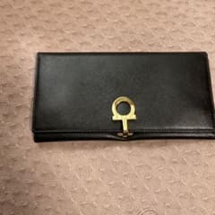 Salvatore Ferragamo ガンチーニ 長財布 ブラックのサムネイル