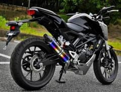 CB125R BEAMS ビームス CROSS-EVO フルエキゾーストマフラーのサムネイル