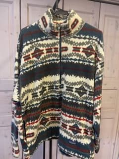 Patagonia パタゴニア フリース 総柄 ハーフジップ Lのサムネイル