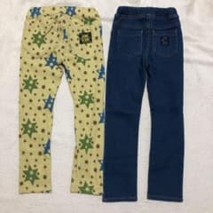 JUNKSTORE 赤ちゃん本舗 2本セット110cm 長ズボン パンツのサムネイル