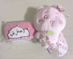 Chiikawa Jewelry Mini Case Plushie Palette ~Sakura-iro~ Mascot 2-Piece Set
