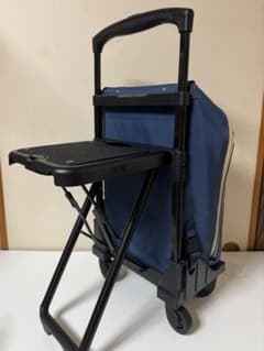 美品】スワニー SWANY プレーネⅡ座面付 19L 4輪ストッパー付 - メルカリ