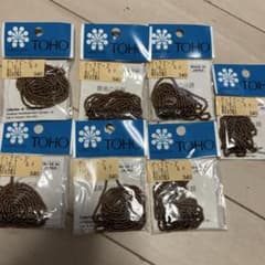 TOHO ブロンズ パックビーズ 1m 約680粒 7袋セットのサムネイル