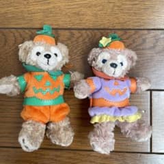 ディズニー　ダッフィ　ハロウィン 2体セットのサムネイル