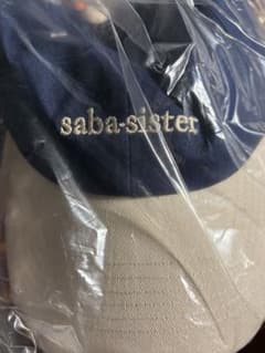 saba-sister キャップ ネイビー ベージュ　サバシスターのサムネイル