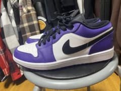 NIKE AIR JORDAN1 コートパープル ジョーダン1 パープル ローのサムネイル