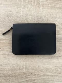 SLOW スロウ コードバンcordovan mini wallet ネイビーのサムネイル