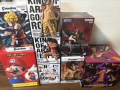 フィギュアセット　ワンピース　マリオ　ナルト　ドラクエのサムネイル
