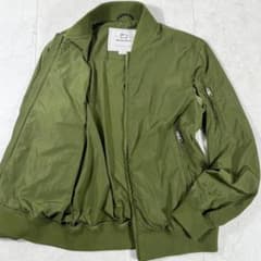 ✨未使用級 ウールリッチ MA-1 シャリ感 ダブルジップ 近年モデル 