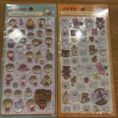 コジコジ ノンタン ボンボンドロップシール 2枚セットのサムネイル