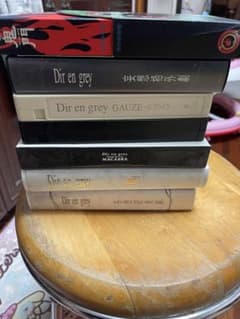 d*@様 DIR EN GREY　全シングル　全アルバム　VHS　DVD　セット Dir en grey VHS 7本セット - メルカリ