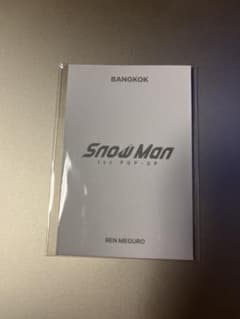 Snow Man バンコク ポップアップ 目黒蓮のサムネイル