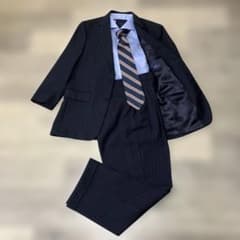 ブルックス ブラザース346 STRETCH濃紺セットアップスーツ濃紺