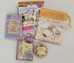 人気投票1位♪ポムポムプリン グッズ4点セット♪のサムネイル