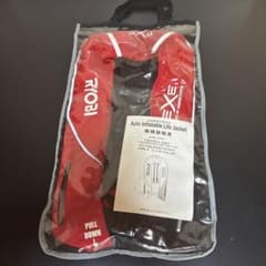 RYOBI リョービ 自動膨張式ライフジャケット 桜マーク付き RYOBI リョービ タイプA 自動膨張式ライフジャケット 桜マーク付き