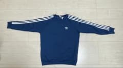 adidas 青　トレーナー 3本ラインのサムネイル