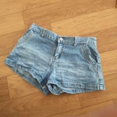 デニム ショートパンツ Lサイズのサムネイル