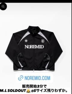 即完品NoRemid ブラック ナイロンジャケット Mサイズ - メルカリ