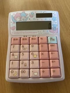 希少品】リトルツインスターズ キキララ 電卓 - メルカリ