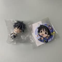 呪術廻戦　乙骨憂太　缶バッジ　肩ズンFig. まるくじ