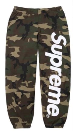 Supreme 迷彩柄 ジョガーパン 26ss - メルカリ