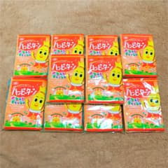 ポケットティッシュ 亀田製菓 ハッピーターン風 10個セットのサムネイル
