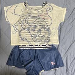 アリエル水着 160cm3点セットのサムネイル