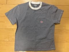 DANTON ポケットTシャツ ボーダー 半袖 クルーネックのサムネイル