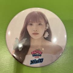 NiziU マユカ　缶バッジ　kcon カフェのサムネイル