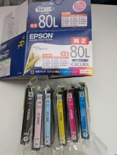 EPSON 純正インクカートリッジ IC6CL80L 6色パック 増量+２色他のサムネイル