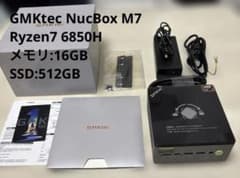 GMKtec NucBox M7 Ryzen7 6850H 16GB 512GB - メルカリ